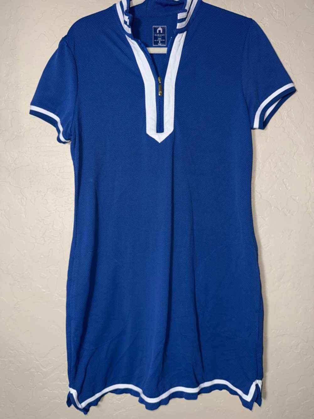 Cabana life sport golf tennis pickleball uv protection dress size medium.
